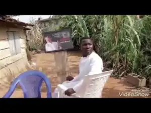 Video: Woli Agba - Dele pretends to be Woli Agba putting on his garment